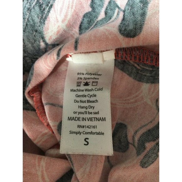 Lularoe Disney Minnie Mouse Randy Tee Shirt Crew Neck Pullover 3/4 Sleeve Small - Picture 5 of 5